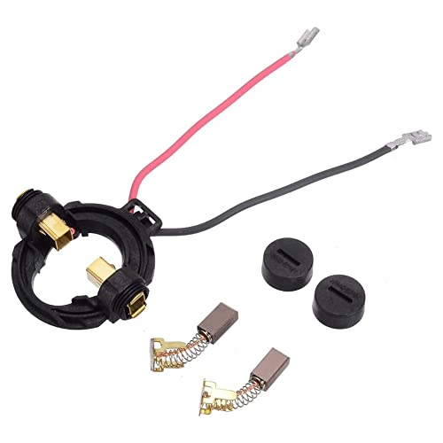 BLASHRD 1 Paar Kohle BüRsten + Halter + Kohle BüRsten Kappe Teile für 328202 334696 G18DSL G18DL G14DSL G14DL von BLASHRD