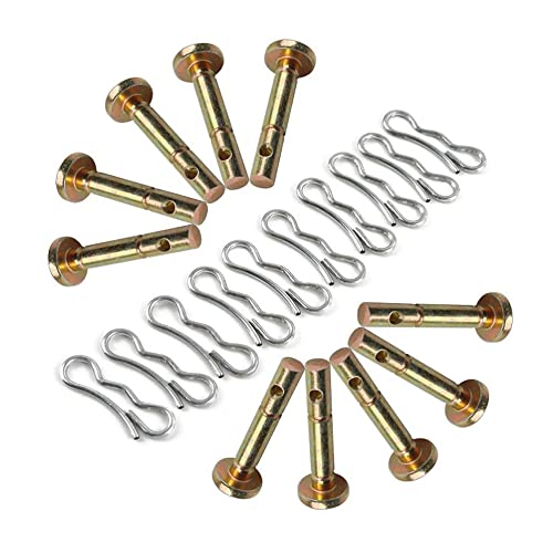BLASHRD 10 StüCk Scheren Stifte + 10 StüCk Splinte für SchneefräSe - 738-04124 und 714-04040 für SchneefräSen BLASHRD 10 StüCk Scheren Stifte + 10 StüCk Splinte für SchneefräSe - 738-04124 und 714-04040 für SchneefräSen von BLASHRD