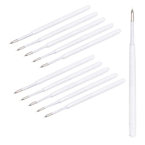 BLASHRD 10 StüCk Stift mit Spitze Stift Minen Minen für JäTen Stifte, Ersetzen NachfüLlung Nadel Stift Vinyl Werkzeug von BLASHRD