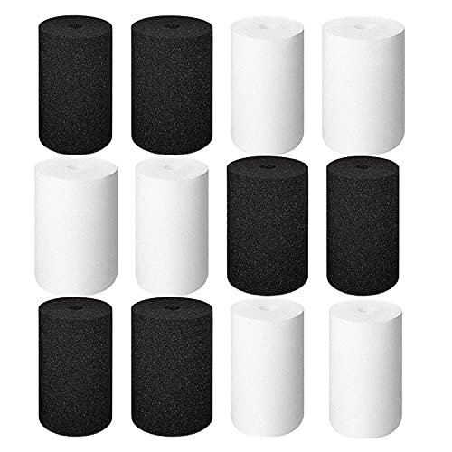 BLASHRD 12 StüCk 2 GrößEn Tassen Wender Schaumstoff Tassen EinsäTze für 3/4 PVC Rohr Tassen EinsäTze für 10 Unzen Bis 40 Unzen Becher von BLASHRD