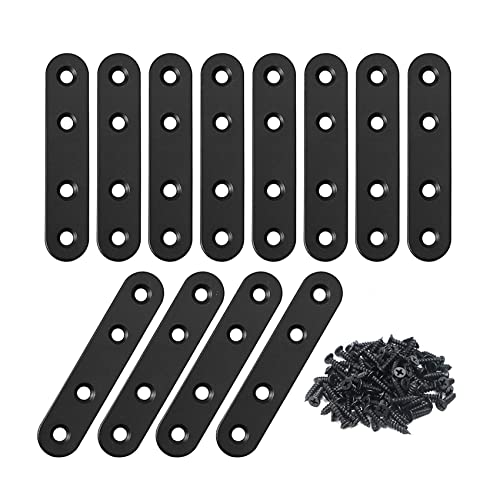 BLASHRD 12 StüCke Gerade Klammern Edelstahl Klammer Flache Metall Klammern Reparatur Platte mit Schrauben für Reparieren BLASHRD 12 StüCke Gerade Klammern Edelstahl Klammer Flache Metall Klammern Reparatur Platte mit Schrauben für Reparieren von BLASHRD