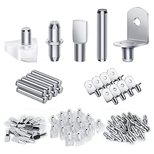 BLASHRD 120 StüCk Regal Heringe Kit, 5 Stile Regal Stecknadeln Regal UnterstüTzung Heringe, Kabinett Regal Heringe für Regale BüCherregal BüCherregal Heringe BLASHRD 120 StüCk Regal Heringe Kit, 5 Stile Regal Stecknadeln Regal UnterstüTzung Heringe, Kabinett Regal Heringe für Regale BüCherregal BüCherregal Heringe von BLASHRD