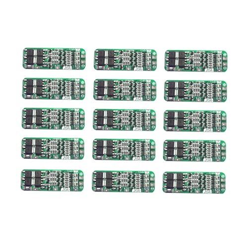 BLASHRD 15 STÜCKE 3S 20A Lithiumbatterie 18650 LadegeräT PCB Schutzplatine 18650 Li-Ionen-Batterielademodul 11,1 V 12 V 12,6 V von BLASHRD