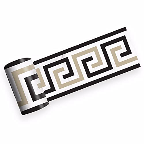 BLASHRD 2 M Selbst Klebende Seiten Linie Fliesen Aufkleber Bad KüChe Restaurant Wand Boden Grenze Fliesen Aufkleber Wand Aufkleber Dekoration von BLASHRD