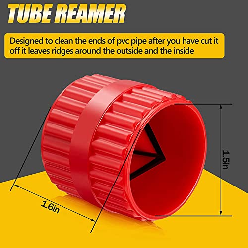 BLASHRD 2 StüCke Innen und AußEn Reibahlen und Rohr Entgraten Reibahlen Rohr Anfaswerkzeuge Geeignet für PVC PPR Kupfer Rohr -A BLASHRD 2 StüCke Innen und AußEn Reibahlen und Rohr Entgraten Reibahlen Rohr Anfaswerkzeuge Geeignet für PVC PPR Kupfer Rohr -A von BLASHRD