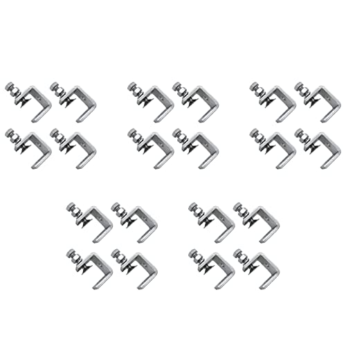 BLASHRD 20 Stücke 16 25mm Hochleistungs Holzbearbeitungs Klemmset 304 Edelstahl C Klemme Klemmwerkzeuge für Schweißen / von BLASHRD