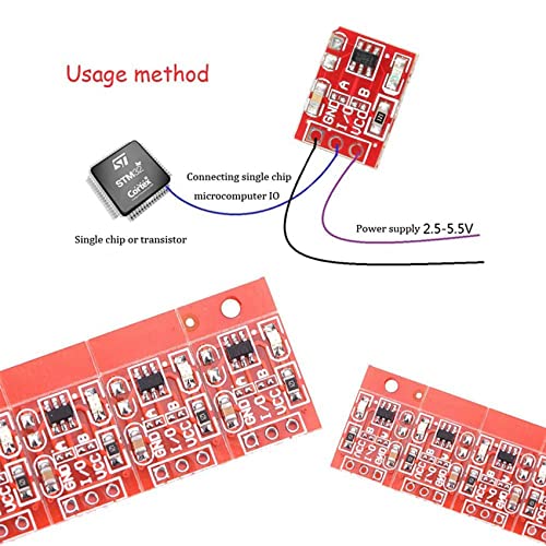 BLASHRD 200 Stück TTP223 Touch Key Switch Module Berührungstaste Selbstsichernde/Nicht Verriegelnde Kapazitive Schalter Einkanal BLASHRD 200 Stück TTP223 Touch Key Switch Module Berührungstaste Selbstsichernde/Nicht Verriegelnde Kapazitive Schalter Einkanal von BLASHRD
