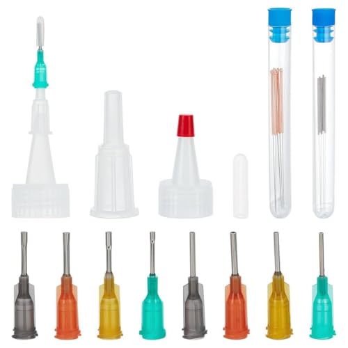 BLASHRD 20er-Pack Präzisions-Applikatorkappen, Präzisions-Applikator-Flaschenkappen für 2-Unzen-Acrylfarbenflaschen, Präzisionskappe BLASHRD 20er-Pack Präzisions-Applikatorkappen, Präzisions-Applikator-Flaschenkappen für 2-Unzen-Acrylfarbenflaschen, Präzisionskappe von BLASHRD