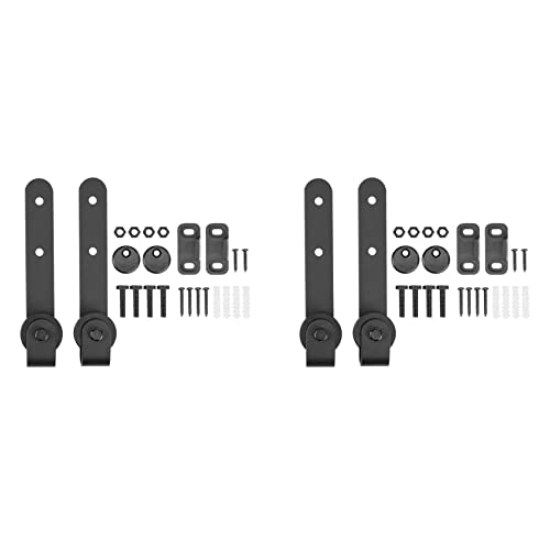 BLASHRD 2X Schrank Tür Hardware Kit Super Mini Tür Hardware Kit Top Mount Kleider Bügel Schienen Schrank von BLASHRD