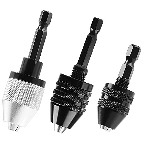 BLASHRD 3 STÜCKE 1/4 Sechskantschaft Schnell Spannen Bohren Futter Schnell Adapter Konverter Schlagen Bohren Maschinen Bits, Werkzeug ZubehöR BLASHRD 3 STÜCKE 1/4 Sechskantschaft Schnell Spannen Bohren Futter Schnell Adapter Konverter Schlagen Bohren Maschinen Bits, Werkzeug ZubehöR von BLASHRD