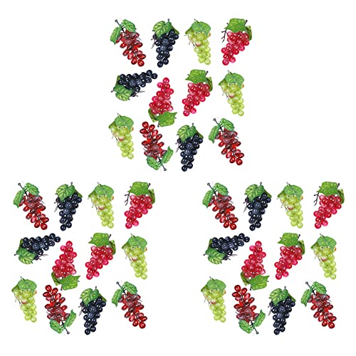 BLASHRD 36 Trauben Künstliche Trauben Simulation Dekorative Lebensechte Gefälschte Trauben Cluster BLASHRD 36 Trauben Künstliche Trauben Simulation Dekorative Lebensechte Gefälschte Trauben Cluster von BLASHRD