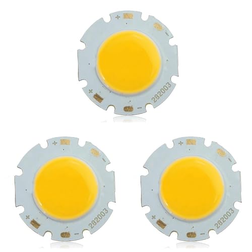 BLASHRD 3X 3W COB Hohe Leistung Super Lampe Wulst LED Chip Warmweiss von BLASHRD