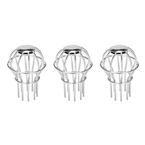BLASHRD 3X Drain Outdoor Dach Anti - Blocking Line Cap Runde Netzabdeckung Drainage Bodenlinie Leak Gutter Guard Filter-50 von BLASHRD