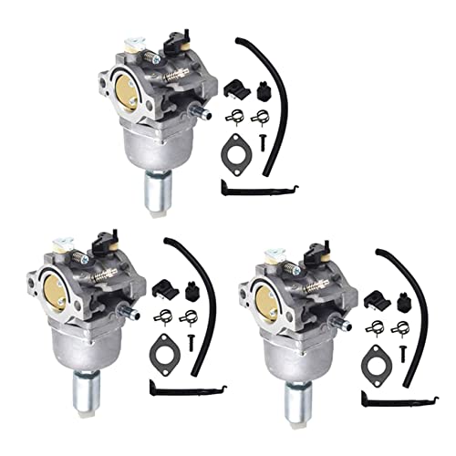 BLASHRD 3X Vergaser Vergaser Kit Passend für 17.5 I/C Ohv Motor Rasen Mäher Traktor Tuning Kit von BLASHRD