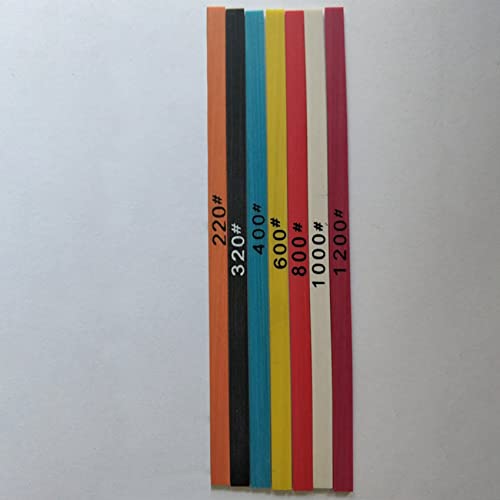 BLASHRD 7 StüCke 100 X 4 X 1 Mm Faser Schleifstein Super Keramik Schleifstein für Polieren Von Formen + 1 StüCk Vorrichtungshalter BLASHRD 7 StüCke 100 X 4 X 1 Mm Faser Schleifstein Super Keramik Schleifstein für Polieren Von Formen + 1 StüCk Vorrichtungshalter von BLASHRD