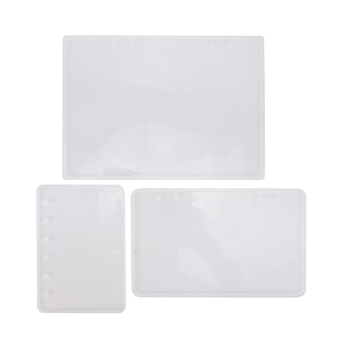 BLASHRD A7 / A6 / A5 Notizbuch Form Silikon Form DIY Harz Buch Form Kristall Epoxid Silikon Form Transparentes Buch von BLASHRD