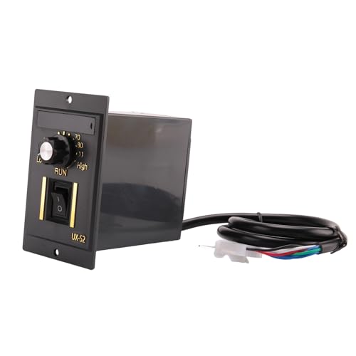 BLASHRD AC 220V 50Hz 15-400W Motordrehzahlregler Digital Einstellbarer Stufenloser Motordrehzahlregler 0-1450Rpm von BLASHRD