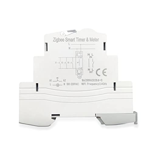 BLASHRD ATMS 1602Z Smart Switch 16A DIN-Schiene 1P Fernbedienung Zeitschalter Smart Wireless Switch 220V Zeitschalter BLASHRD ATMS 1602Z Smart Switch 16A DIN-Schiene 1P Fernbedienung Zeitschalter Smart Wireless Switch 220V Zeitschalter von BLASHRD
