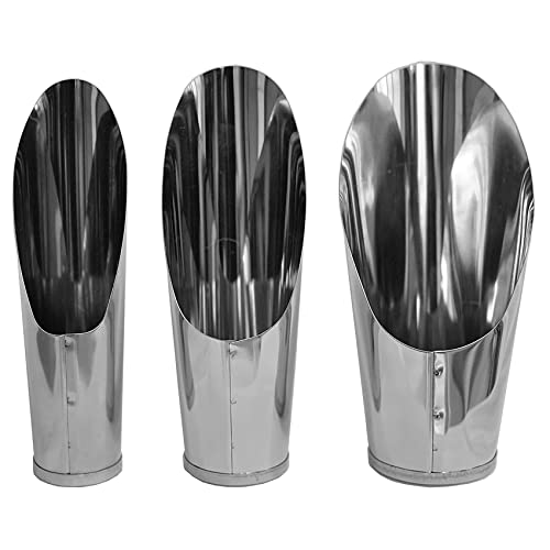 BLASHRD Bonsai Soil Scoop Metall 3 Teiliges Set, Edelstahl Garten Hand Soil Scooper, Professionelles Bonsai Werkzeug Kit BLASHRD Bonsai Soil Scoop Metall 3 Teiliges Set, Edelstahl Garten Hand Soil Scooper, Professionelles Bonsai Werkzeug Kit von BLASHRD