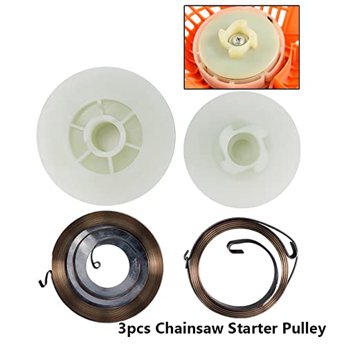 BLASHRD Elektrische Einfacher Rolle mit 2 Federn Fit für 4500 5200 5800 45Cc 52Cc 58Cc Teile für KettensäGen BLASHRD Elektrische Einfacher Rolle mit 2 Federn Fit für 4500 5200 5800 45Cc 52Cc 58Cc Teile für KettensäGen von BLASHRD