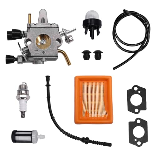 BLASHRD FS250 Vergaser für FS250R FS120 FS120R FS200 FS200R FS202 FS300 FS350 BT120 BT120C BT121 SP200 FR350 Rasentrimmer von BLASHRD