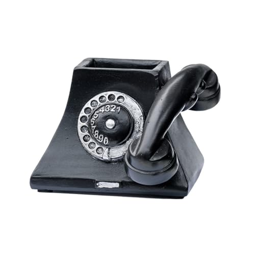 BLASHRD Kleiner Telefon-Sukkulenten-Übertopf mit Ablaufloch, Blumentopf, Schreibtisch, Dekoration, Personalisiertes Geschenk, Wohnzimmer, Kunsthandwerk, Einfach zu Verwenden, 11 X 13 X 8 cm BLASHRD Kleiner Telefon-Sukkulenten-Übertopf mit Ablaufloch, Blumentopf, Schreibtisch, Dekoration, Personalisiertes Geschenk, Wohnzimmer, Kunsthandwerk, Einfach zu Verwenden, 11 X 13 X 8 cm von BLASHRD