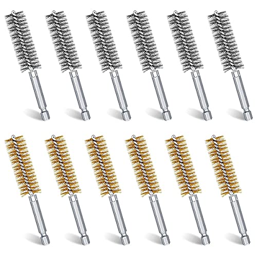 BLASHRD Loch BüRsten Reinigung BüRsten Set Stahl Draht Loch BüRsten Set Rostfreier Stahl Reinigung BüRste für Bohrmaschine BLASHRD Loch BüRsten Reinigung BüRsten Set Stahl Draht Loch BüRsten Set Rostfreier Stahl Reinigung BüRste für Bohrmaschine von BLASHRD