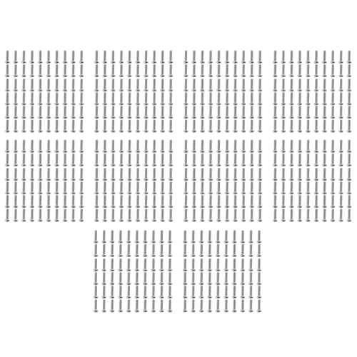 BLASHRD M2 X 8mm 304 Edelstahl Flachkopfschrauben Bolzen 600 Stuecke von BLASHRD