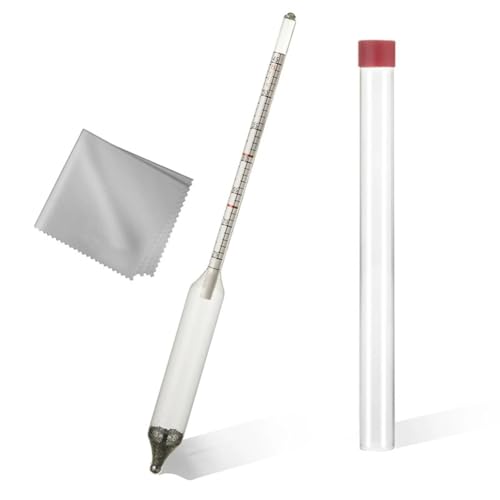 BLASHRD Maple-Hydrometer-Testbecher-Set, Maple-Dichte-Kit Baume und Skala, B von BLASHRD