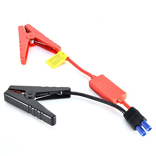 BLASHRD Mit EC5 Steckverbinder Notfall Batterie Starthilfekabel Krokodilklemme für Auto Starthilfe Krokodilklemme Jumper BLASHRD Mit EC5 Steckverbinder Notfall Batterie Starthilfekabel Krokodilklemme für Auto Starthilfe Krokodilklemme Jumper von BLASHRD