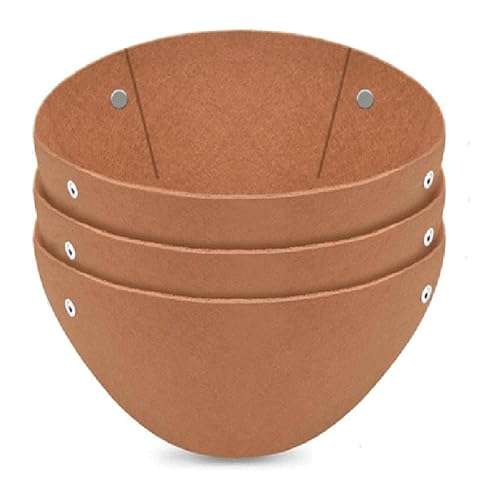 BLASHRD Packung mit 3 Filz-Pflanzkorb-Innenauskleidungen - Ideal Als Kokosfaser- für Hängende Blumentopfauskleidungen. BLASHRD Packung mit 3 Filz-Pflanzkorb-Innenauskleidungen - Ideal Als Kokosfaser- für Hängende Blumentopfauskleidungen. von BLASHRD