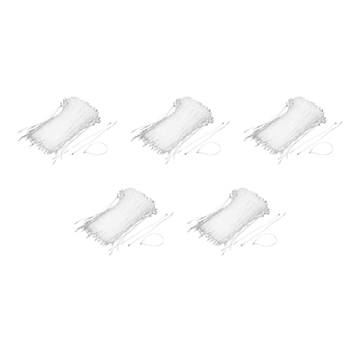 BLASHRD Plastikverpackung Befestigen Schnur-Kabel-Schnur-Schleifen-Bindung 18cm 5000Pcs Transparente Farbe von BLASHRD
