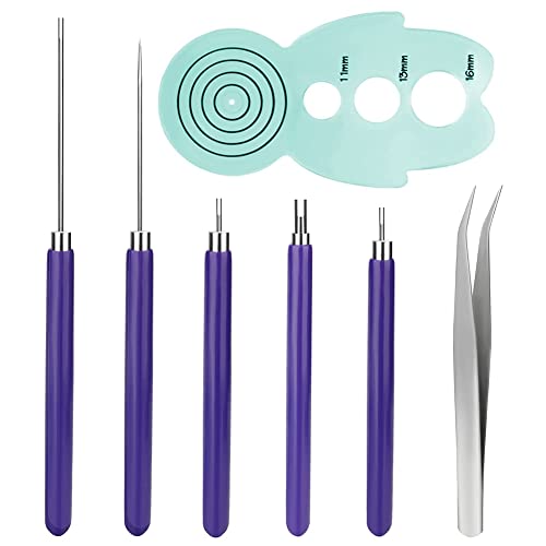 BLASHRD Quilling Werkzeug Teile Set, 5 StüCk Papier Blumen Werkzeug Teile, Quilling Schlitzen Werkzeug Teile zum Rollen Von Papier Blumen, Basteln, Mach Es Selbst, AnfäNger BLASHRD Quilling Werkzeug Teile Set, 5 StüCk Papier Blumen Werkzeug Teile, Quilling Schlitzen Werkzeug Teile zum Rollen Von Papier Blumen, Basteln, Mach Es Selbst, AnfäNger von BLASHRD