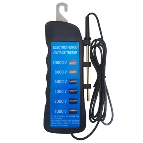 BLASHRD Ranch ZaunspannungsprüFer 1000 V Elektronischer ZaunspannungsprüFer, Yard Fencing Tester von BLASHRD