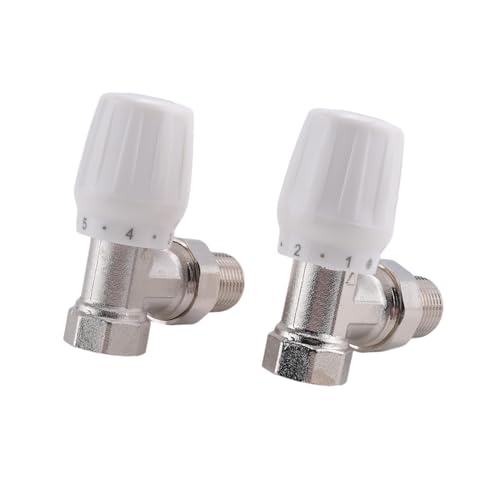 BLASHRD Thermostatisches HeizköRper Ventil 2 StüCk 15 Mm X 1/2 Thermostat TRV Thermostatisches HeizköRper Ventil für das Haus BüRo BLASHRD Thermostatisches HeizköRper Ventil 2 StüCk 15 Mm X 1/2 Thermostat TRV Thermostatisches HeizköRper Ventil für das Haus BüRo von BLASHRD