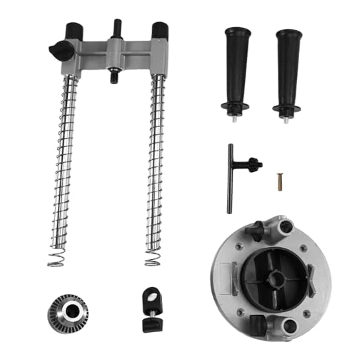 BLASHRD Tragbarer Bohrführungsaufsatz, Bohrmaschinenadapter für Handbohrmaschinen, Universal-Tischklemmenhalter, Reparaturwerkzeugständer BLASHRD Tragbarer Bohrführungsaufsatz, Bohrmaschinenadapter für Handbohrmaschinen, Universal-Tischklemmenhalter, Reparaturwerkzeugständer von BLASHRD