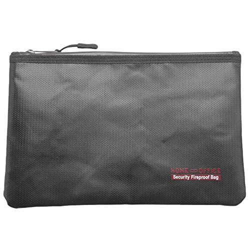 BLASHRD Tragbarer Feuerfester Wasserdichter Dokumenten Umschlag Akten Ordner Geldbeutel Feuerfeste Geld Beutel Lipo Sichere Tasche B von BLASHRD