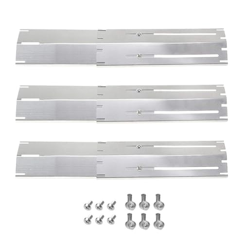 BLASHRD Verstellbare Heizplatte Aus Edelstahl, Set für BBQ-Gasgrill, Zubehör-Set zum Kochen im Freien für Küche, 3-Teilig BLASHRD Verstellbare Heizplatte Aus Edelstahl, Set für BBQ-Gasgrill, Zubehör-Set zum Kochen im Freien für Küche, 3-Teilig von BLASHRD