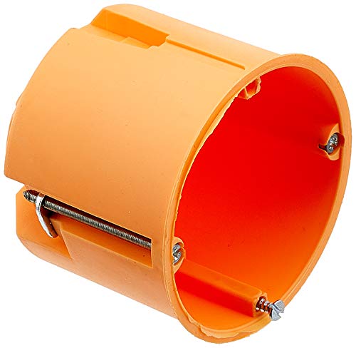 Blass Elektro 22052 Tiefraumhohlwanddose 60 mm orange, 25er Pack von BLASS ELEKTRO