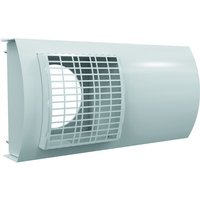 Blauberg - Kombiaußenhaube für Anlagen der komfort Serie - weiß - 125 mm - 8101533 von BLAUBERG