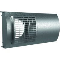 Blauberg - Kombiaußenhaube für Anlagen der komfort Serie - chrome - 160 mm - 8098611 von BLAUBERG