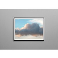 Dreamy Cloud - Wandkunst, Kunstdruck, Wohnzimmer Dekor, Schlafzimmer Wand Dekor, Nostalgisch, Japandi von BLAgrocery