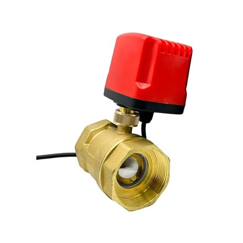 BLBGKHKKVD 2" Elektrischer 2-Wege-Motorkugelhahn Messing Mini-Kugelhahn 2 Zoll Bronze 2-Wege-Elektrokugelhahn(220VAC_CR03) von BLBGKHKKVD
