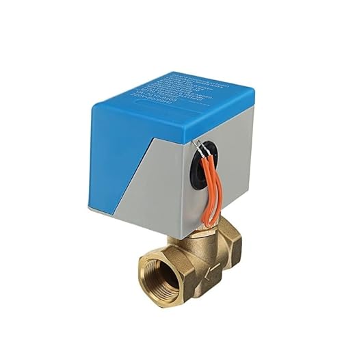 BLBGKHKKVD 3/4" motorisierte elektrische Messing-Kugelventile 2-Draht AC 220V Zwei-Wege-Absperrventil von BLBGKHKKVD