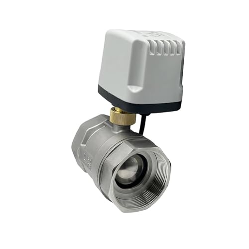 BLBGKHKKVD DN15 DN20 DN25 DN32 DN40 DN50 304 Edelstahl Elektrischer Kugelhahn 3-Draht 2-Wege-Steuerung Elektrischer Kugelhahn Stabil motorisiert(DN50,12VDC_CR02) von BLBGKHKKVD