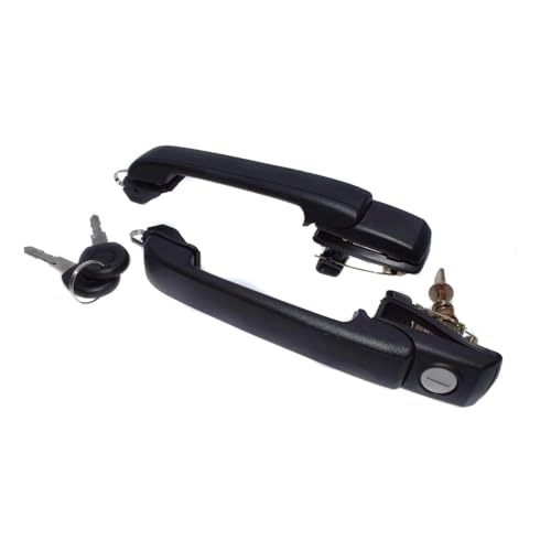BLBGKHKKVD Hinten oder vorne Links rechts Türgriff passend for VW Golf passend for GTI passend for Jetta passend for GLX Cabrio 1993–1999 1H0837207B 1H0837207C 1H4839205(Front Rear Pair) von BLBGKHKKVD