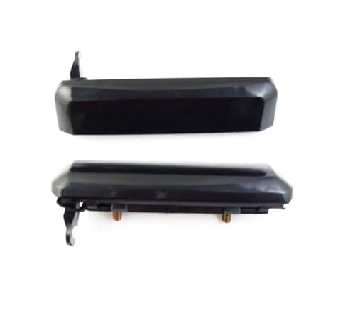 BLBGKHKKVD Schwarzer Außentüraußengriff 80607-01A10 80606-01A10 Passend for Nissan Hardbody D21 Navara Jahr 1986-1997 2.4L 3.0L(Left Right Pair) von BLBGKHKKVD