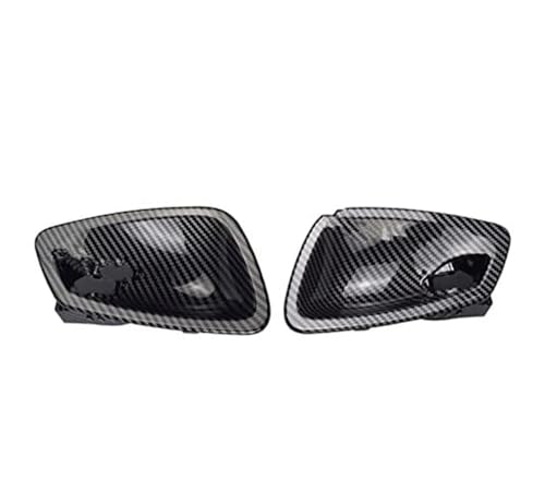 BLBNEZBZTY 2 STÜCKE Schwarze Ersatzabdeckung Für Den Inneren Türgriff Des Autos Für 3er E90-E93 (2005-2012) Armlehne Fensterschalters(‎4) von BLBNEZBZTY