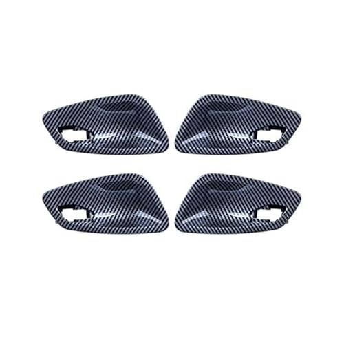 BLBNEZBZTY 4 Stücke Innen Tür Griff Schüssel Ersatz Für E90 3 Serie 2005-2012 Armlehne Fensterschalters(‎Carbon Pattern) von BLBNEZBZTY