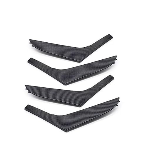BLBNEZBZTY 4 Türen Auto Innentür Pull Griff Panel Trim Abdeckung Für Vw Für Golf 6 GTI MK6 2009-2014 5K4868039A Armlehne Fensterschalters(‎Carbon 4pcs Set) von BLBNEZBZTY